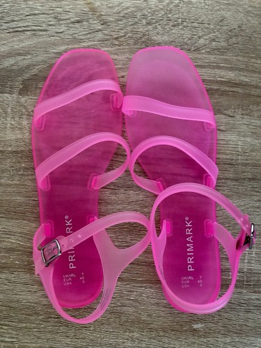 Primark jelly sandals pink - primark,
