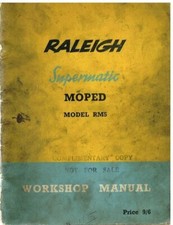 RALEIGH SUPERMATIC MOPED MODEL