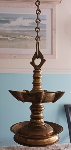 Antique bronze hanging oil - hanging,