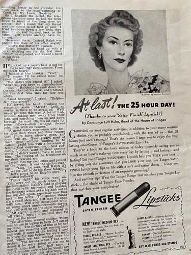 Tangee lipstick cosmetics - tangee, lipstick,