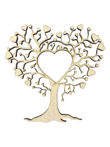 Heart shape tree - 2x,