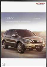 Honda CR-V Essence 2.0i-VTEC Specifications 2011 French Market Foldout Brochure