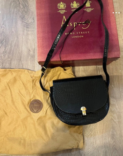Asprey london crocodile skin - london,