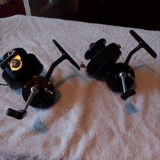 vintage pair Mitchell 304 Fishing Reels working and good condition 