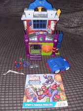 Hasbro Playskool Marvel Spiderman Green Goblin Crime Fighting Headquarters