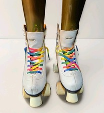 Roces RC1 Quad Roller Skates UK 5 Synthetic White Uppers Skating White EU 39