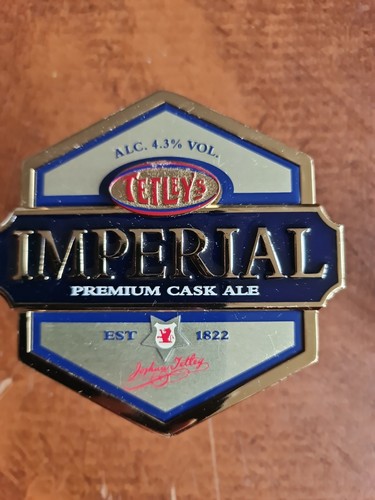 Tetley brewery metal - tetley's, ''