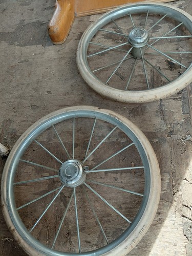 Silver cross dolls wheels - silver,