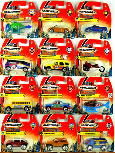Various mint card matchbox - mint, on