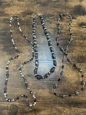 Lot of 3 Beaded Necklaces