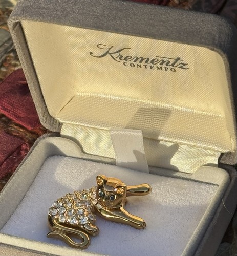 14k gold ovrlay pin - 14k,