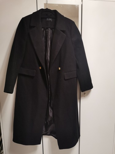 Ladies long black - coat, vous