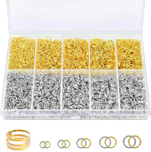 4600 pcs jump rings - jump, for