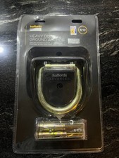HALFORDS ADVANCE HEAVY DUTY GROUND ANCHOR NEW SOLD SECURE GOLD RATED