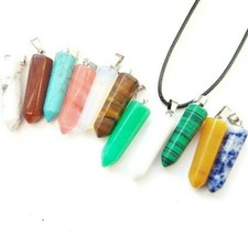 Hexagonal bullet chakra quartz - hexagonal,