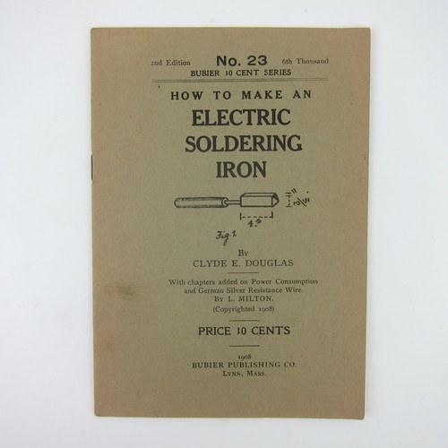 Antique 1908 booklet how - booklet,