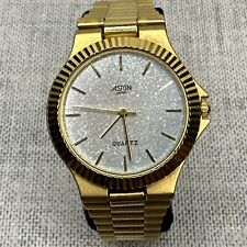 Aston Japan Gold Coloured Watch - Working -