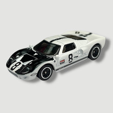 Hot Wheels Ford GT-40 White No 8 012/250 Factory Fresh 2/10 2024