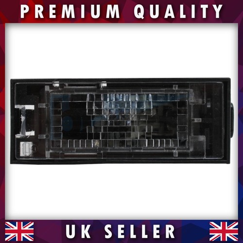 Rear number plate light - rear, lamp