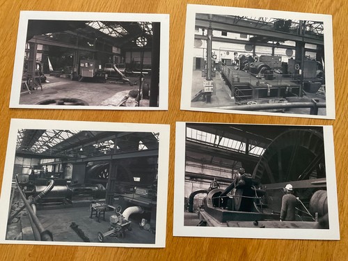 Vintage yorkshire coal mine - vintage,