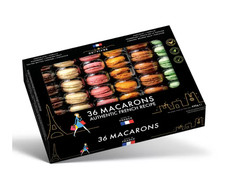 Authentic Imported French Macarons 435g 6 Flavours 36 Macaroons Chocolate