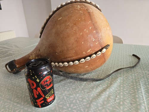 Large gourd calabash decorated - large,