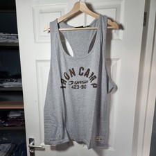 Gasp Throwback Tank Grey