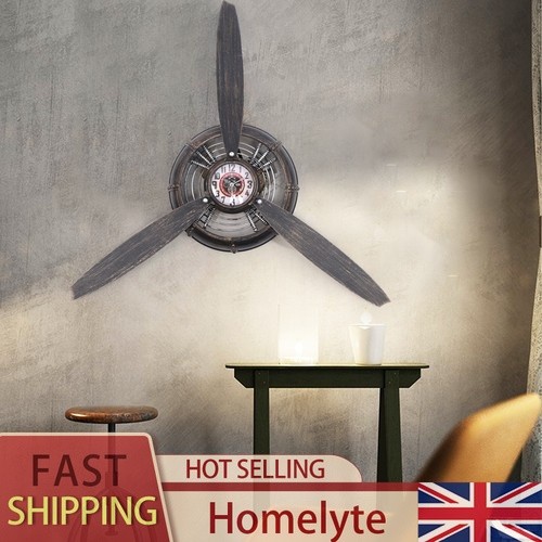 Propeller aeroplane metal wall - metal,