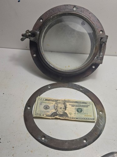 Ship brass porthole - ship,
