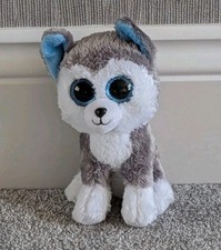 Ty Beanie Babies  - BEANIE BOO -  SLUSH HUSKY DOG SOFT TOY / PLUSH 