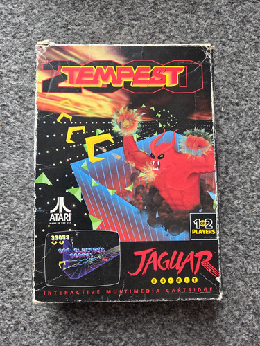 Tempest 2000 atari jaguar - tempest,