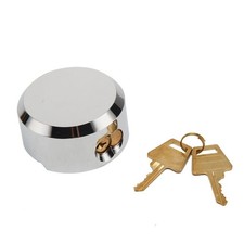 Heavy Duty 73mm Round Concealed Padlock Shutter Gate Door Van Replacement Lock