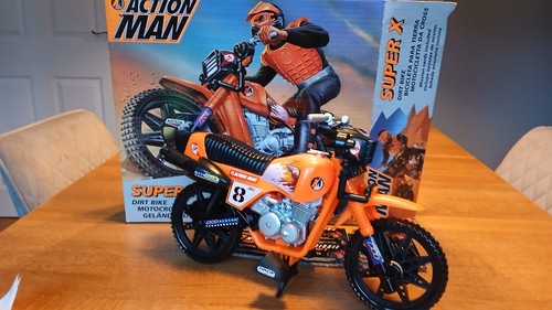 Mattel action man - man, super