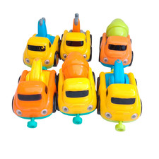 ELC Magnetic Vehicles – Construction Truck Tow Truck Cement Mixer x6