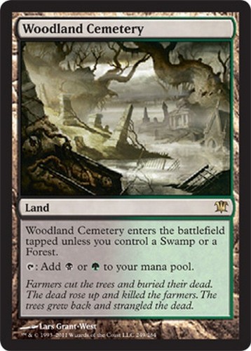 Woodland cemetery innistrad - woodland, ~