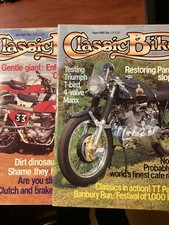 Classic bike magazines x2 July