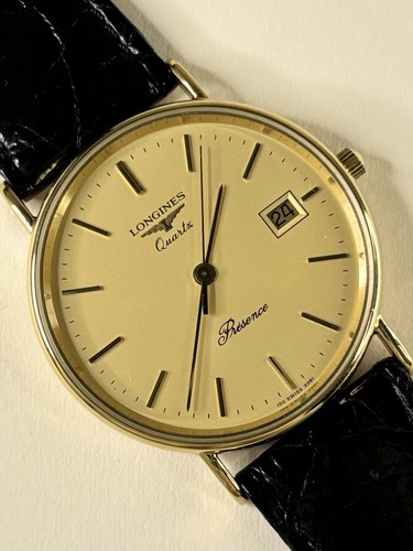 Longines presence 9ct - longines,