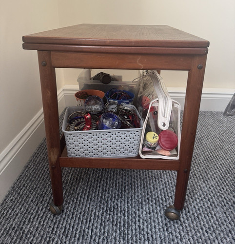 Wooden coffee table with