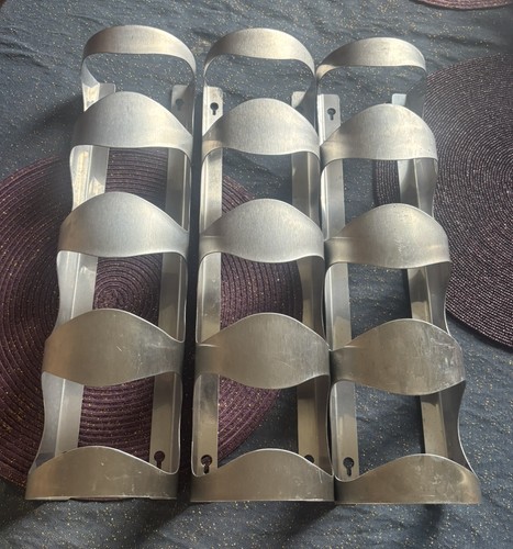 Ikea stainless steel wine rack - steel,