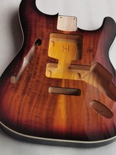 HZ-strat thinline guitar body