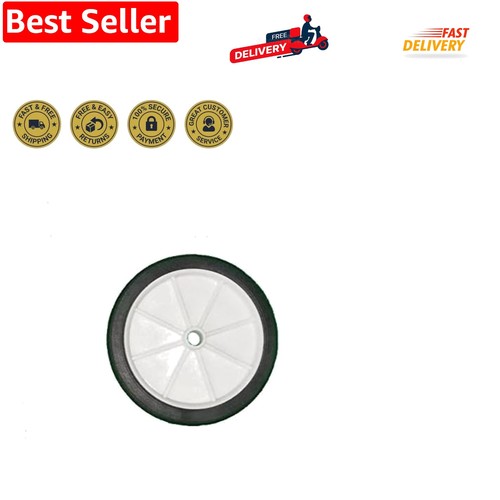 Small white wheel with 6mm - 4",