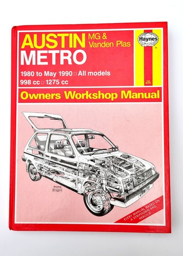 Haynes workshop manual - workshop, 718