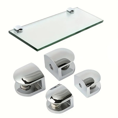 Heavy duty chrome glass - chrome, shelf