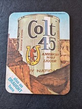 Vintage Colt 45 Beer Mat