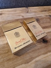 Vintage 1990s Benson & Hedges Cigarette 20 Pk & 10 Pk Bundle/Empty B&H Pk Bundle