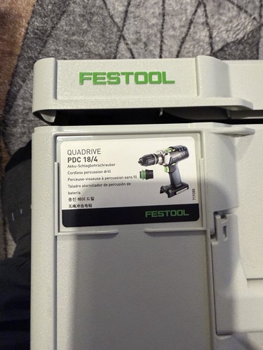Festool quadrive pdc 18v - 18/4,