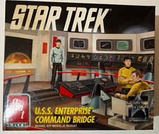 STAR TREK - Enterprise Command Bridge AMT Model Kit. Vintage New & Boxed.