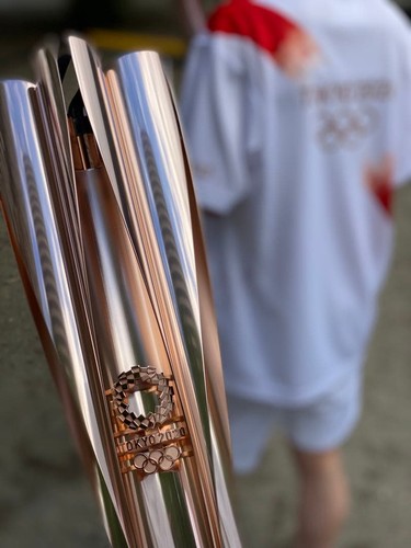 Tokyo 2020 olympic torch relay - torch,
