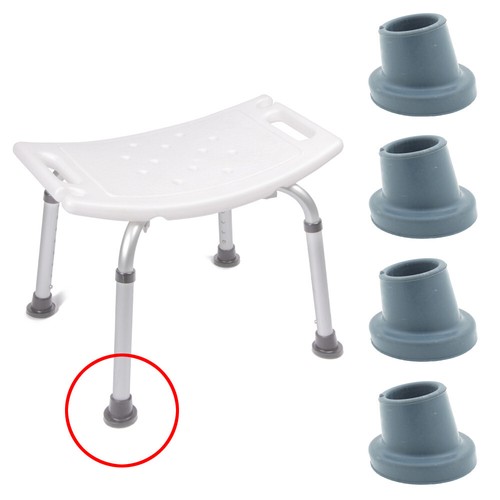 Shower chair rubber feet - shower,