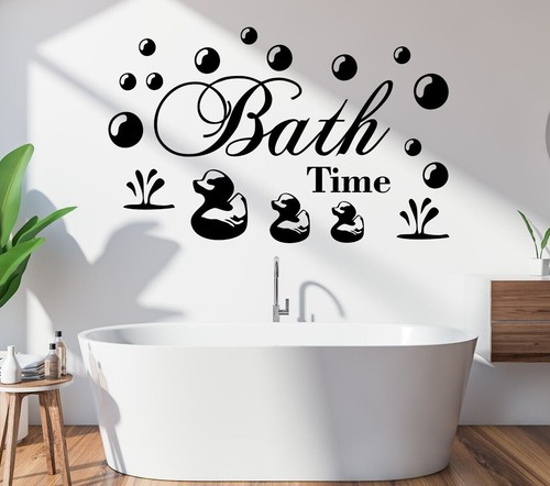 Bath time wall - bath,
